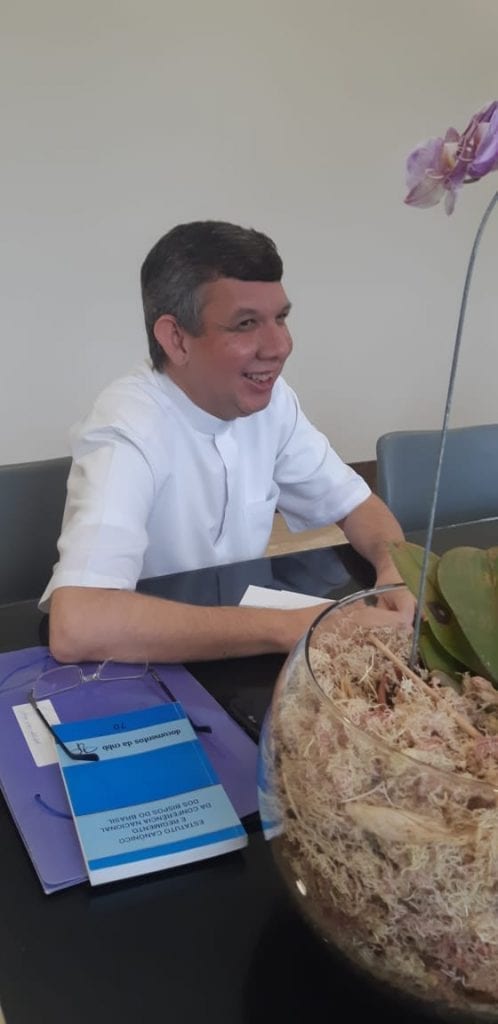 Padre João Cândido da Silva Neto, assessor nacional da Comissão para os Ministérios Ordenados e a Vida Consagrada da CNBB