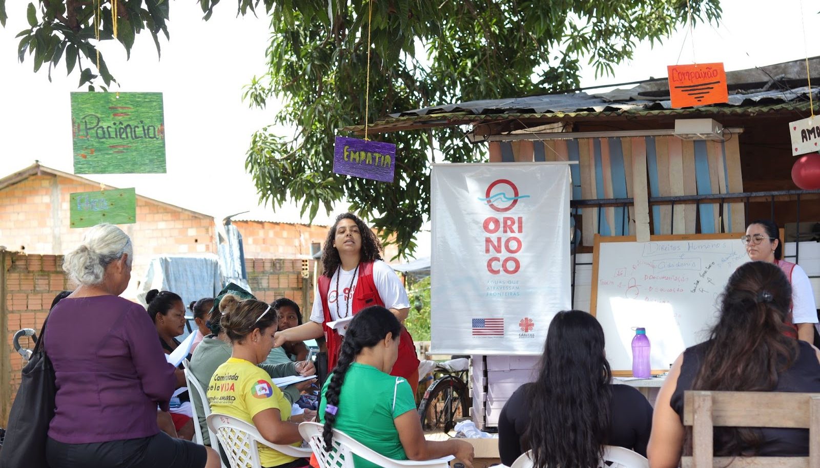 Iniciativa da Cáritas Brasileira busca soluções de base comunitária com a população migrante em Roraima 