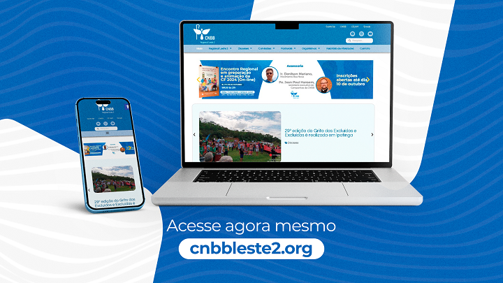 CNBB Leste 2 lança site com nova identidade visual