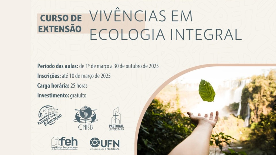 Vivências em ecologia integral: curso promove formação e práticas alinhadas à Campanha da Fraternidade 2025