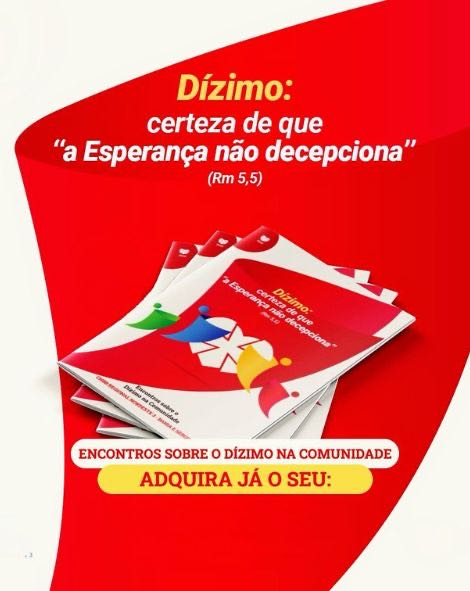 Pastoral Regional do Dízimo divulga novos materiais com o tema do Ano Jubilar 2025