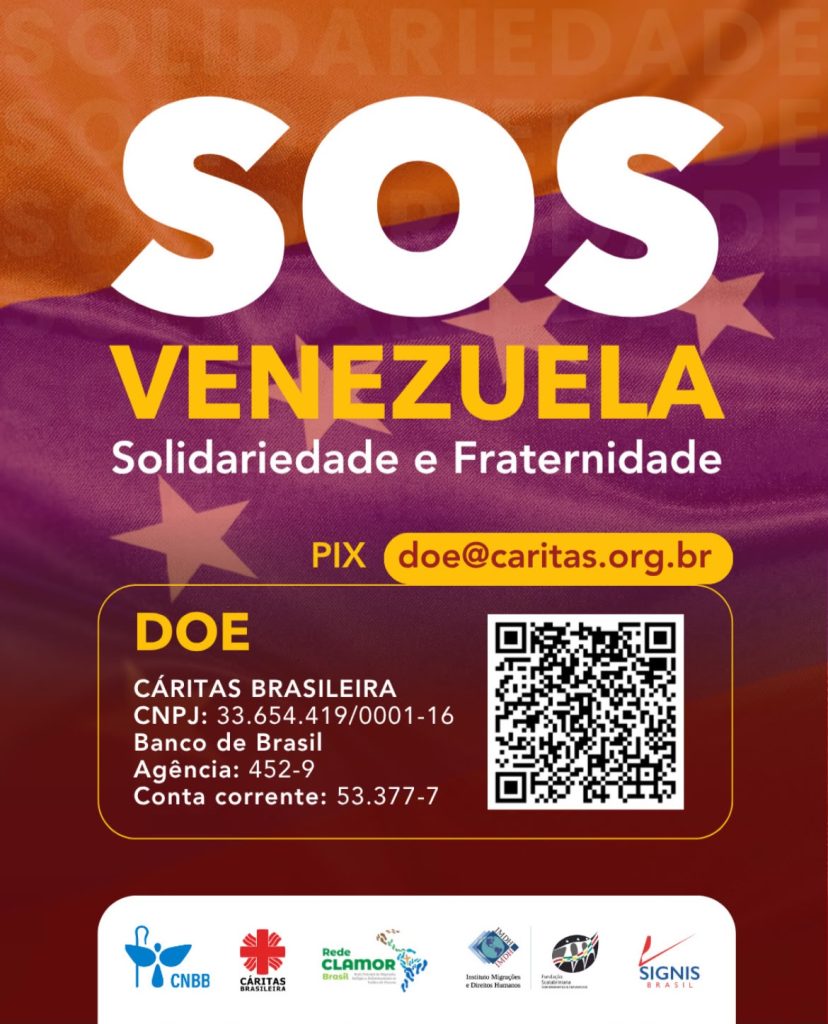 WhatsApp Image 2026 07 02 at 08.46.17 em Igreja Católica lança campanha de solidariedade e fraternidade às vítimas dos terremotos da Venezuela: “SOS VENEZUELA”
