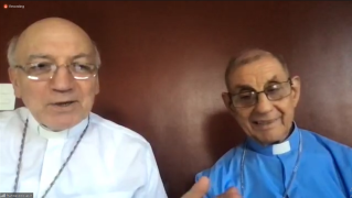 59 AG CNBB - dia 2 - dom Biasin e dom João Maria Messi