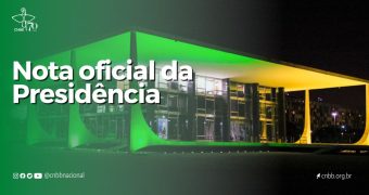nota oficial da presidência - capa
