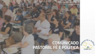 Comunicado Fé e Política