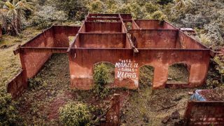 Distrito de Bento Rodrigues soterrado por Mariana