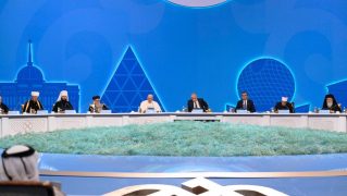 Econtro com os Líderes Religiosos no Cazaquistão