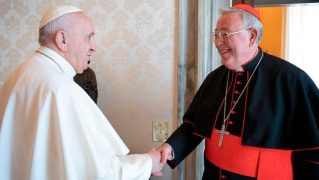 Em foto de arquivo, o presidente da Comece em audiência com o Papa Servizio Fotografico Vaticano