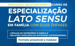Especialização Vida e a Família