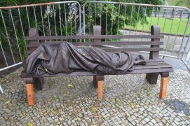 Estátua de Jesus Sem Teto na Catedral do Rio de Janeiro. Foto: Divulgação/ Carlos Moioli