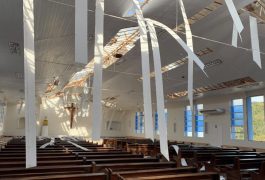 Igreja Matriz Nossa Senhora dos Navegantes em Governador Celson Ramos (SC)