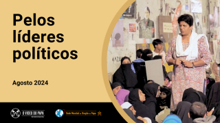 Intenção de oração agosto