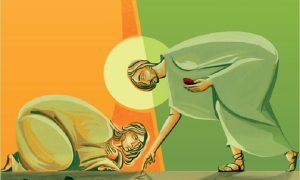 Jesus e a mulher Cartaz CF