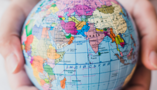 Mapa mundi Foto de capa banco de imagens Freepik