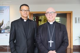Mons Fernando - visita CNBB - dom Ricardo