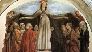”Nossa Senhora da Misericórdia”, de Domenico Ghirlandaio, Igreja de Todos os Santos, Florença