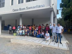 Novo grupo de migrantes venezuelanos