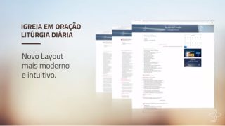 Novo layout página da Liturgia CNBB