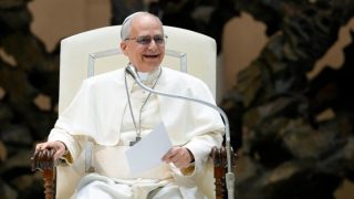 Papa Leão XIV - audiencia comunicaçaõ