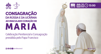 Papa e a Virgem Fátima