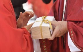 Pálio é símbolo de união dos pastores com o Pontífice  (Vatican Media)