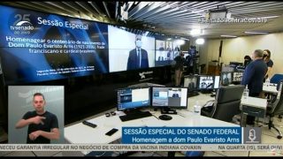 Sessao senado homenagem dom paulo arns