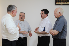Visita Superior Geral dos Scalabrinianos - capa