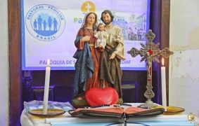 altar familia Paróquia de Sant’Ana Bom Jardim - Pernambuco