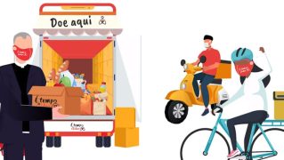 coleta tempo de cuidar