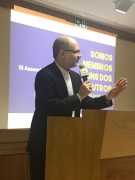 Mesa de abertura da Assembleia da Signis | Foto: Signis Brasil|Nova Presidência da Signis Brasil: Alessandro Gomes