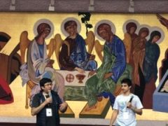 Da esquerda para direita: Rodrigo Fadul Andrade (REPAM)