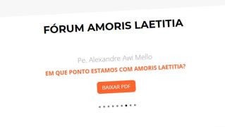materiais forum amoris laetitia