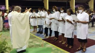 ministerio leigos - leitoras diocese Alto Solimoes